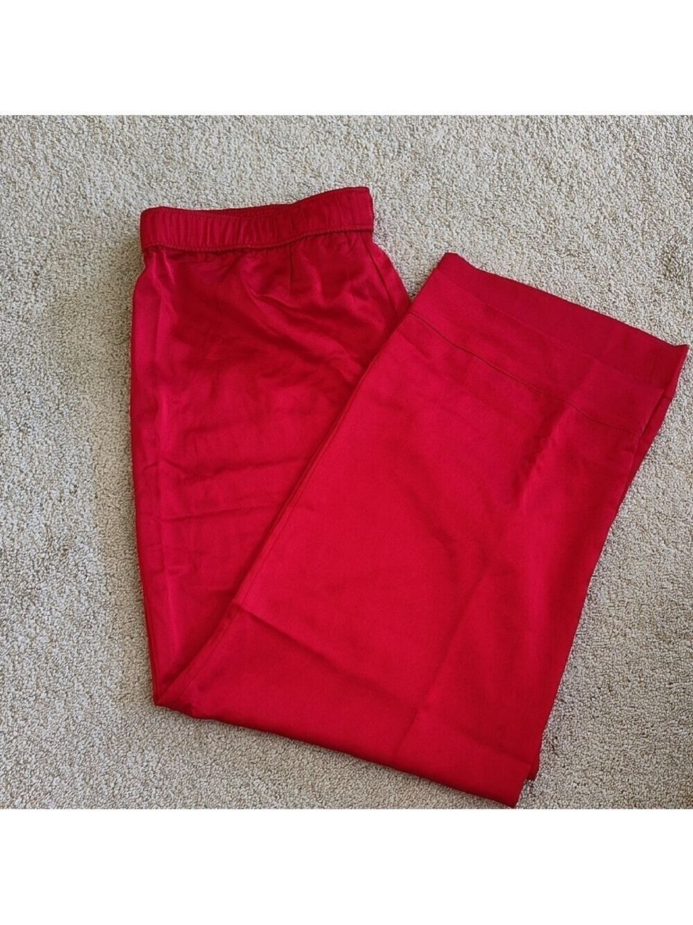 Vibrant Red Pants